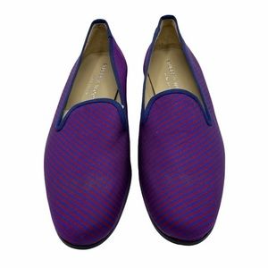 Stubbs & Wootton Palm Beach Striped Loafers 5-1/2